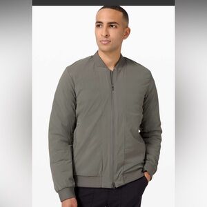 Lululemon Intermission Bomber Grey Sage XS